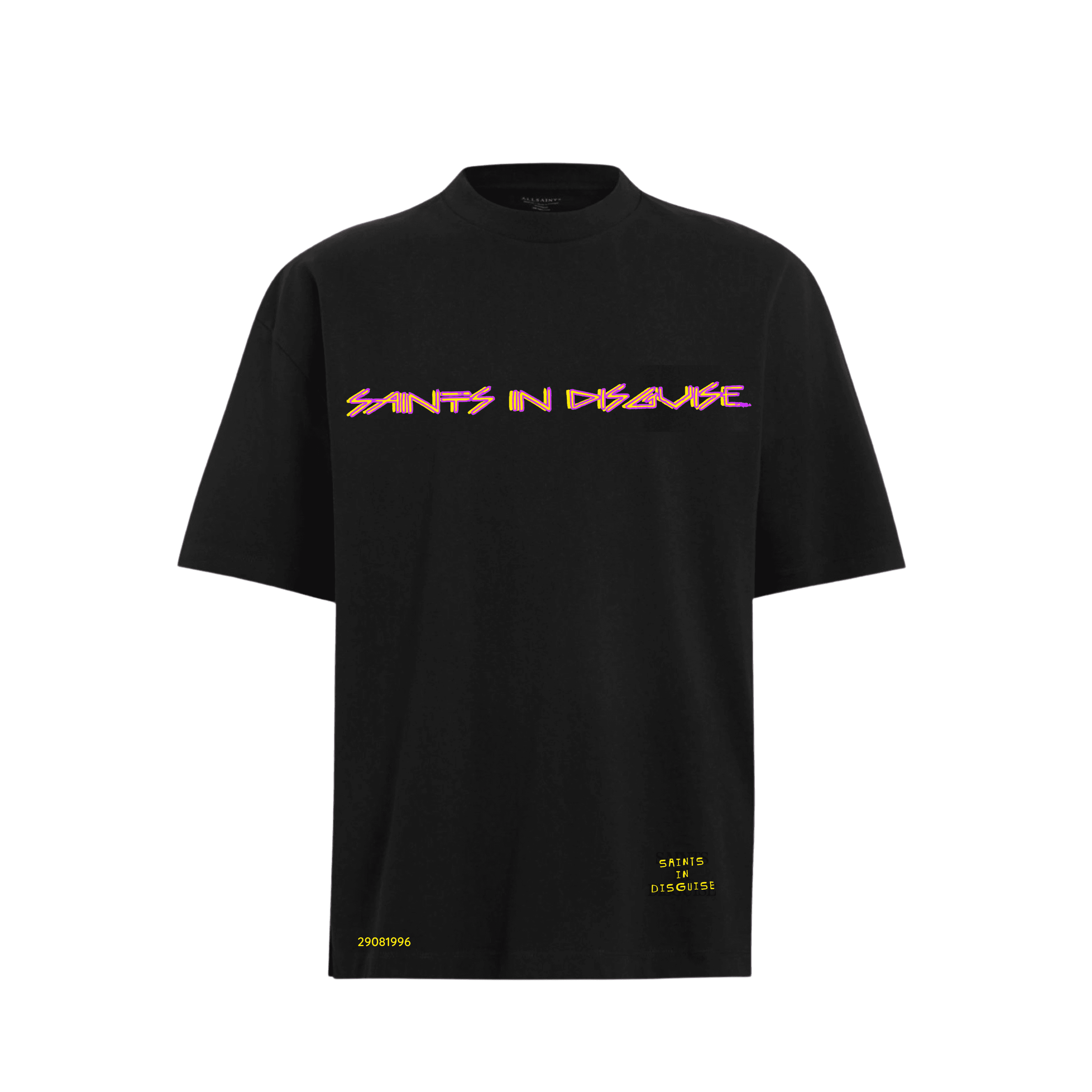 Black Logo Tee view 2